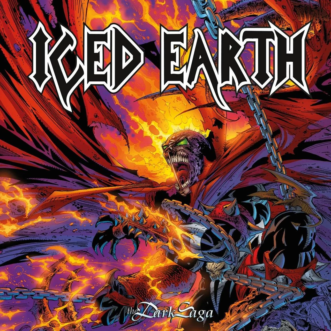 Iced Earth - [ 1996 ] - The Dark Saga - [ FLAC (Tracks + .cue) 16-Bit 44.1 kHz ]