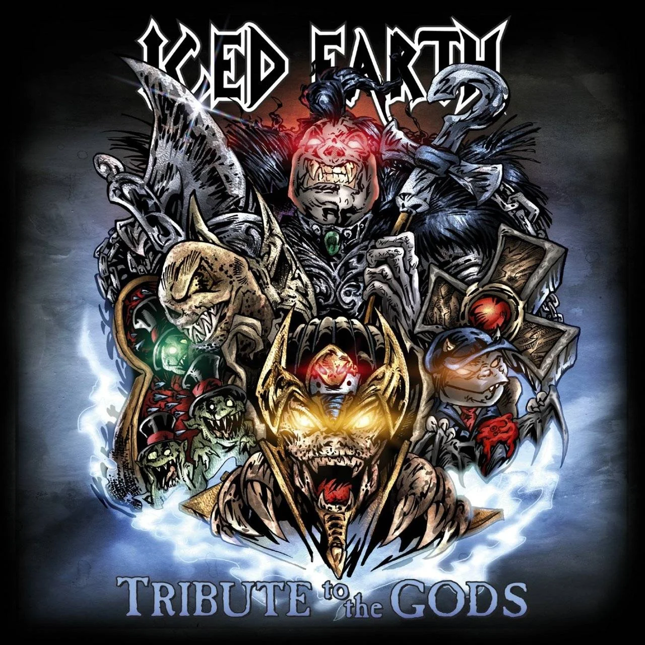 Iced Earth - [ 2002 ] - Tribute To The Gods - [ FLAC (Tracks + .cue) 16-Bit 44.1 kHz ]