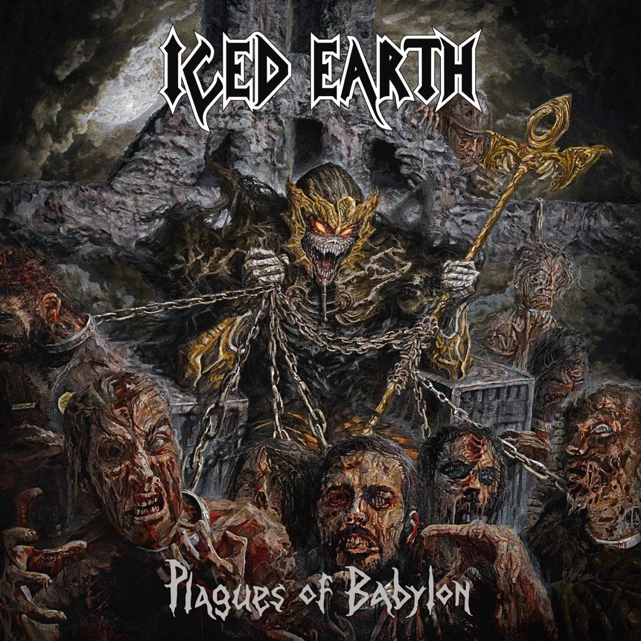 Iced Earth - [ 2014 ] - Plagues Of Babylon - [ FLAC (Tracks + .cue) 16-Bit 44.1 kHz ]