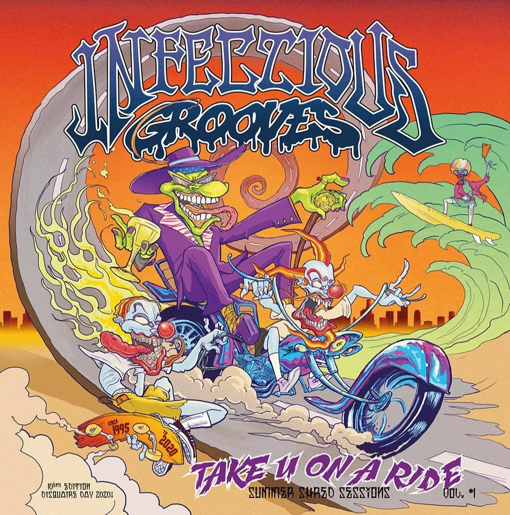 [Req.] - Infectious Grooves - [ 2020 ] - Take U On A Ride (EP) - [ FLAC (Tracks) 24-Bit 96.0 kHz ]