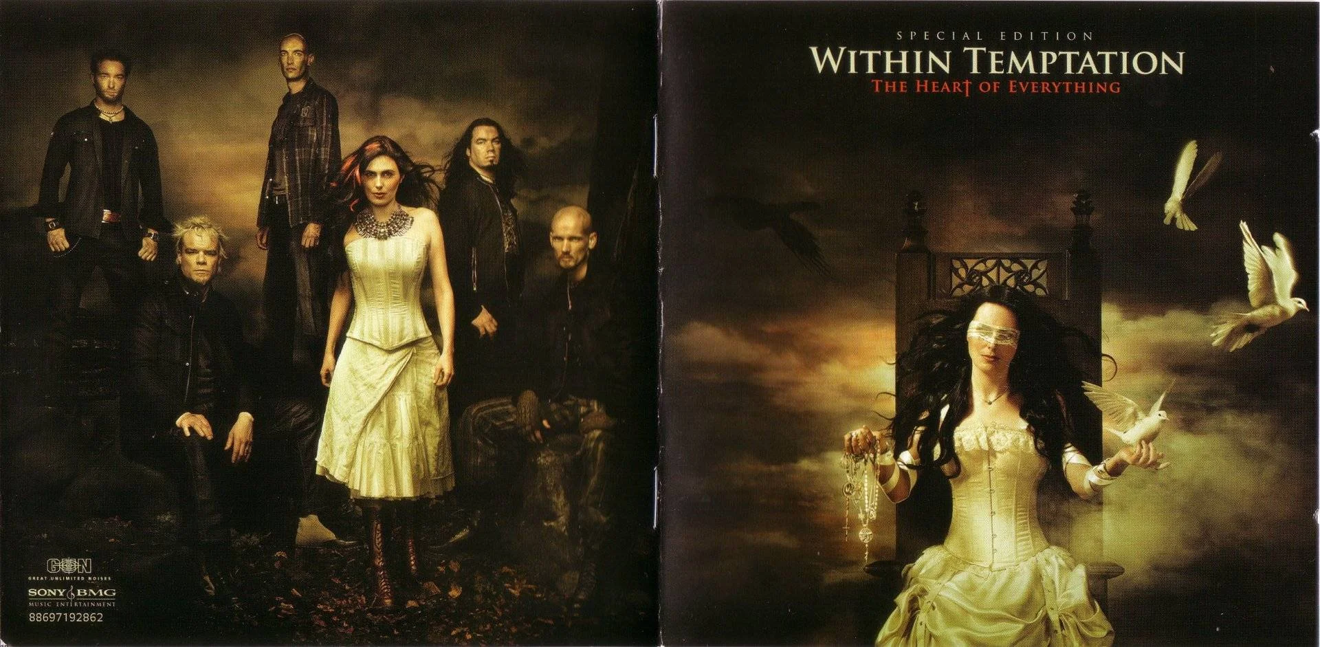 Within Temptation - [ 2007 ] - The Heart Of Everything - [ FLAC (Tracks + .cue) 16-Bit 44.1 kHz ] + HD Scans/Artworks
