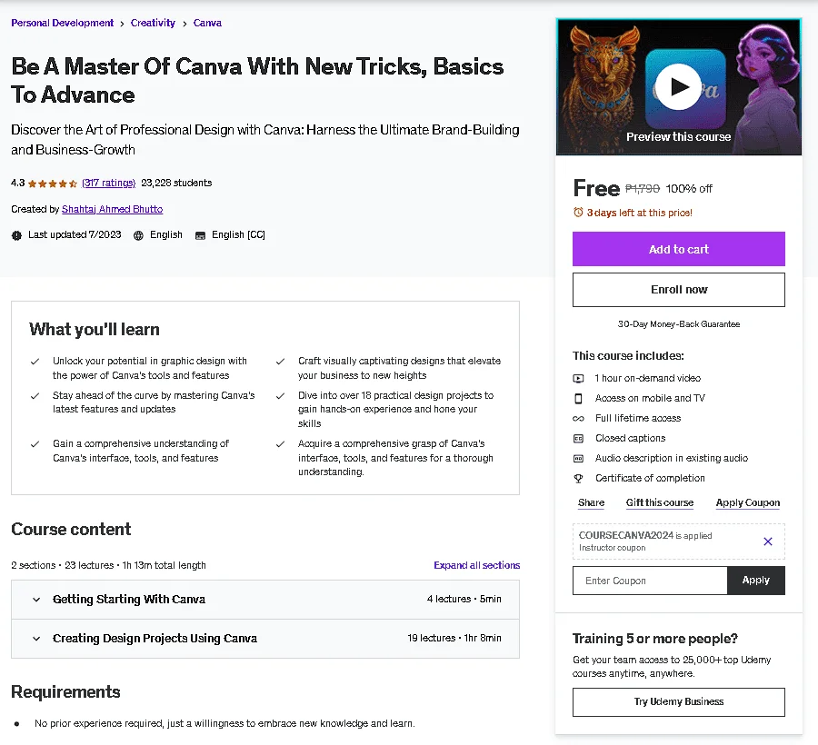 Free Udemy Course: Be A Master Of Cαиνα With New Tricks, Basics To Advance