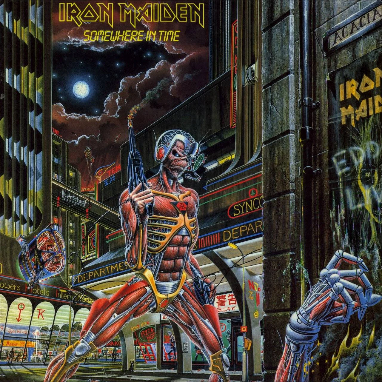 Iron Maiden - [ 1986 ] - Somewhere In Time - [ FLAC (Tracks + .cue) 16-Bit 44.1 kHz ]
