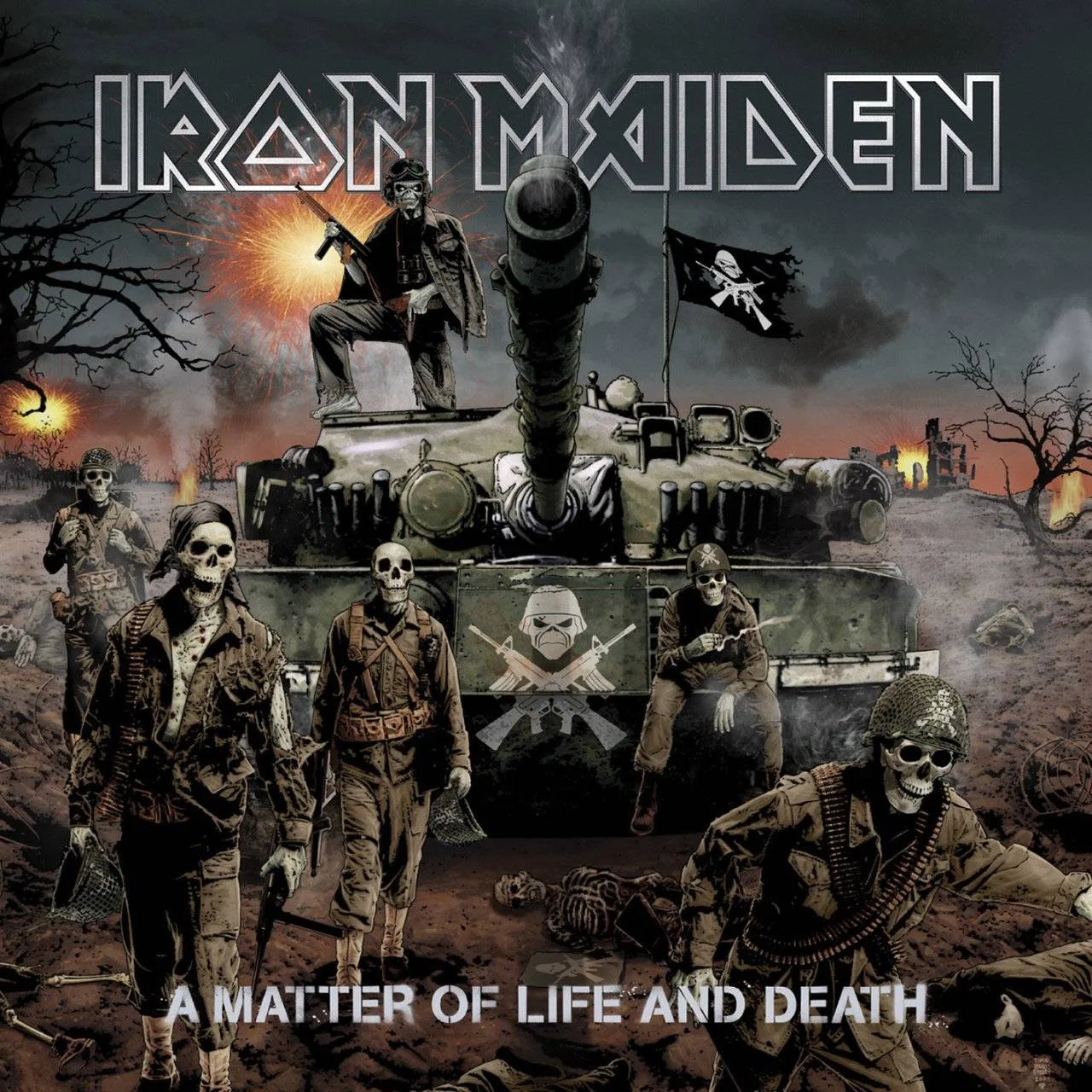 Iron Maiden - [ 2006 ] - A Matter Of Life And Death - [ FLAC (Tracks + .cue) 16-Bit 44.1 kHz ]