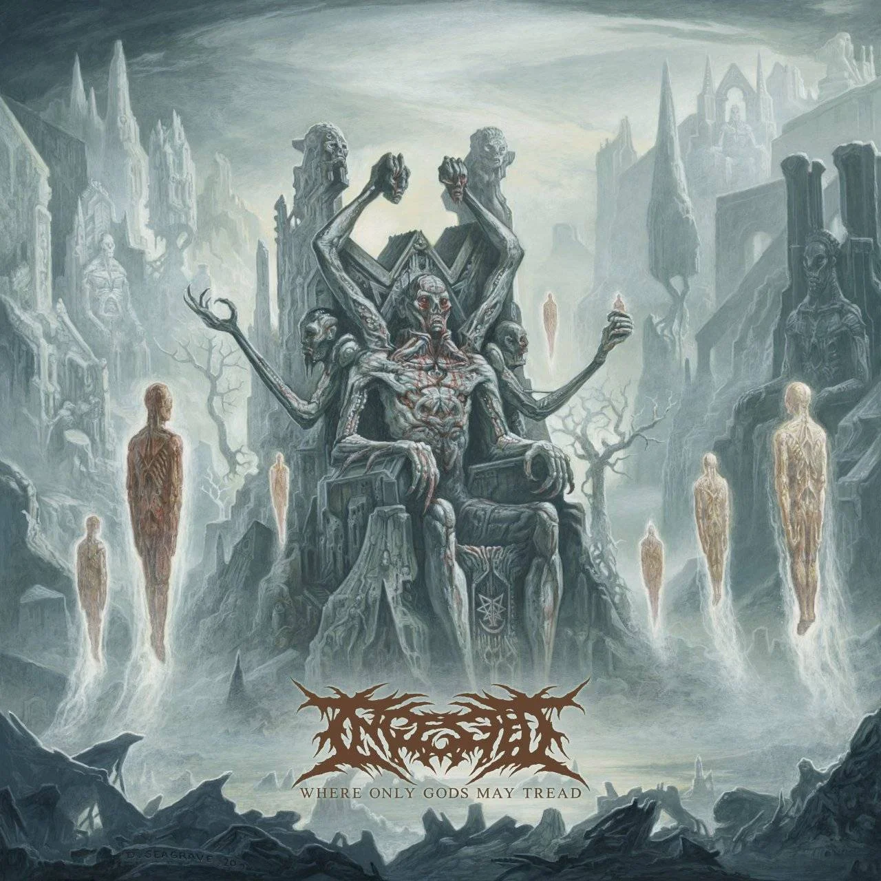 [ G.Drive ] - Ingested - [ 2020 ] - Where Only Gods May Tread - [ FLAC (Tracks) 16-Bit 44.1 kHz ]