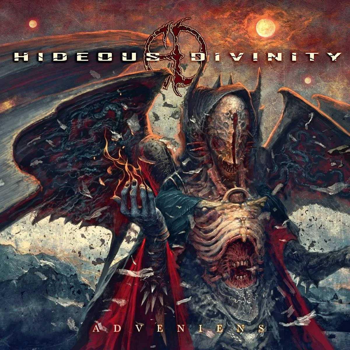 Hideous Divinity - [ 2017 ] - Adveniens - [ FLAC (Tracks + .cue) 16-Bit 44.1 kHz ]