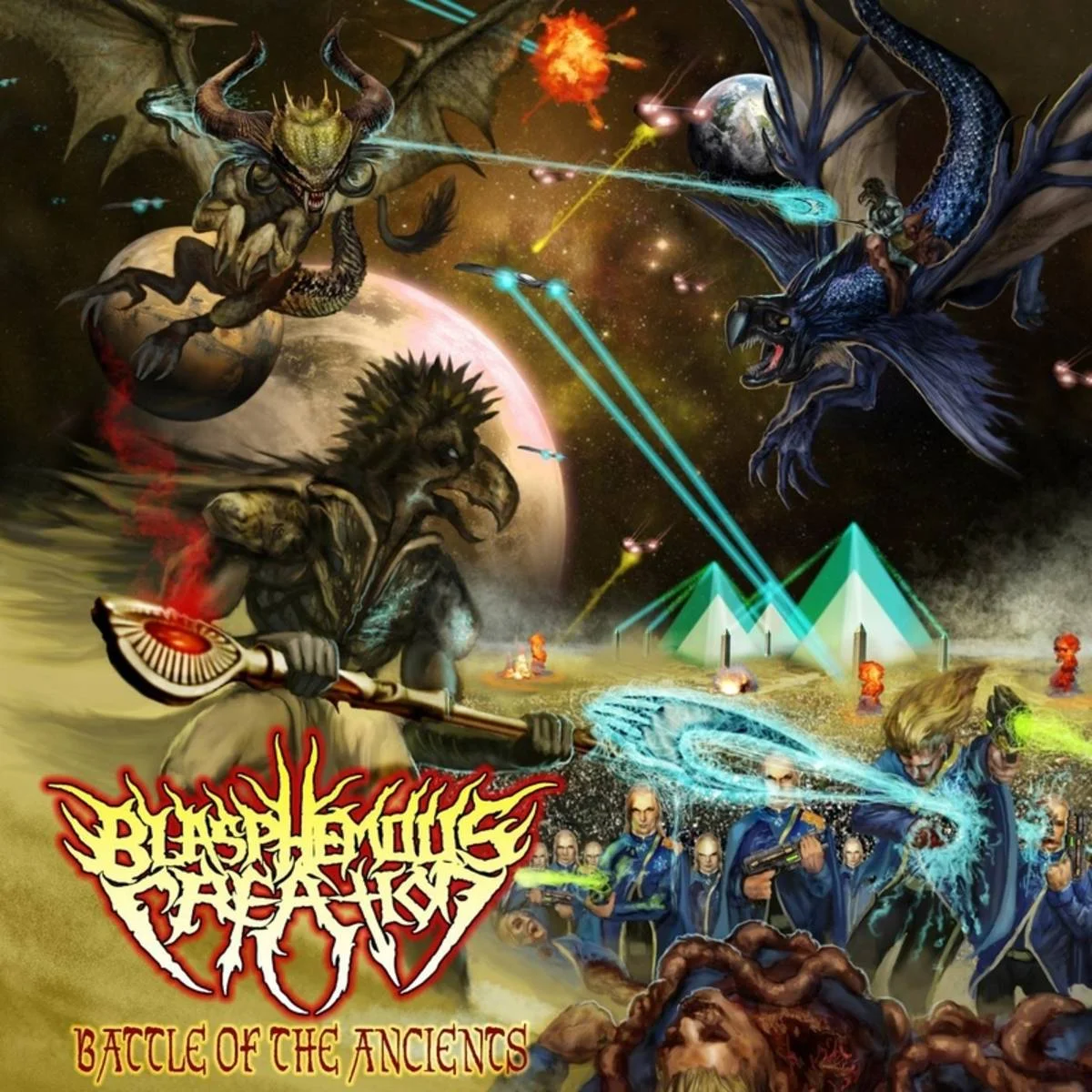 Blasphemous Creation - [ 2012 ] - Battle Of The Ancients - [ FLAC (Tracks) 16-Bit 44.1 kHz ]
