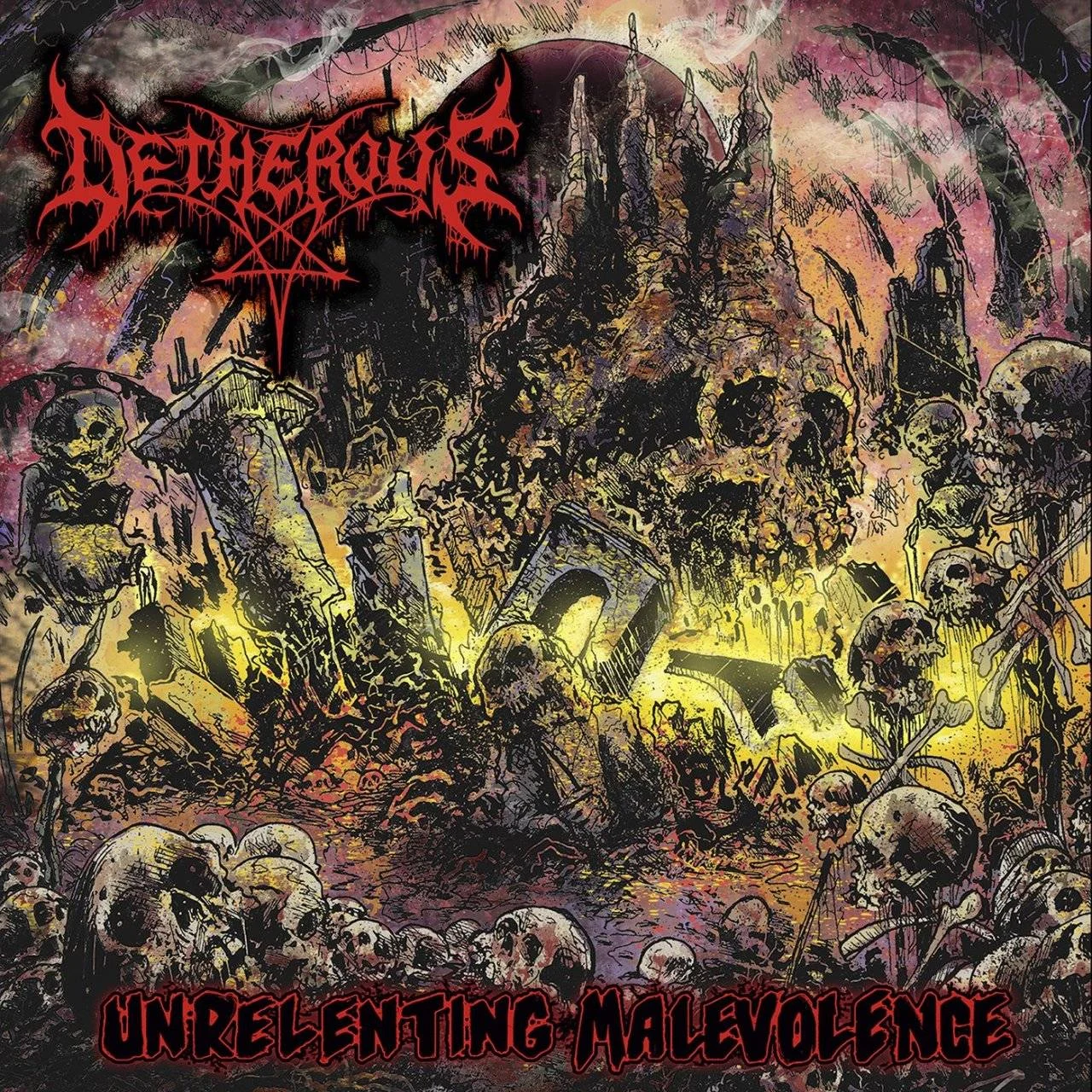 Detherous - [ 2022 ] - Unrelenting Malevolence - [ FLAC (Tracks) 16-Bit 44.1 kHz ]