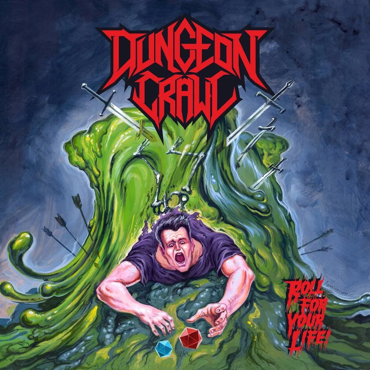 Dungeon Crawl - [ 2021 ] - Roll For Your Life - [ FLAC (Tracks) 16-Bit 44.1 kHz ]
