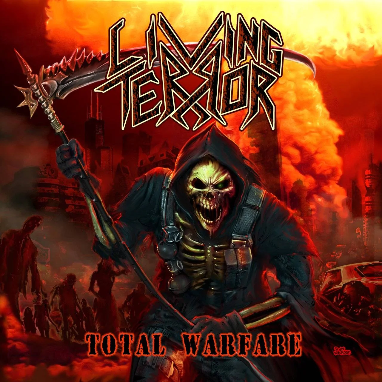 Living Terror - [ 2016 ] - Total Warfare - [ FLAC (Tracks) 16-Bit 44.1 kHz ]