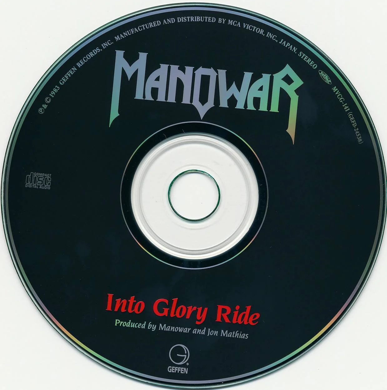 Manowar - [ 1983 ] - Into Glory Ride - [ FLAC (Tracks + .cue) 16-Bit 44.1 kHz ] + HD Jp.Pr.CD Scans/Artworks