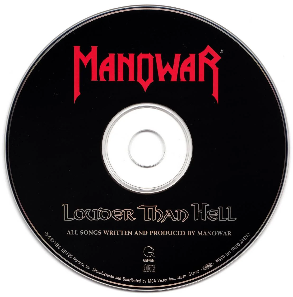 Manowar - [ 1996 ] - Louder Than Hell - [ FLAC (Tracks + .cue) 16-Bit 44.1 kHz ] + HD Jp.Pr.CD Scans/Artworks