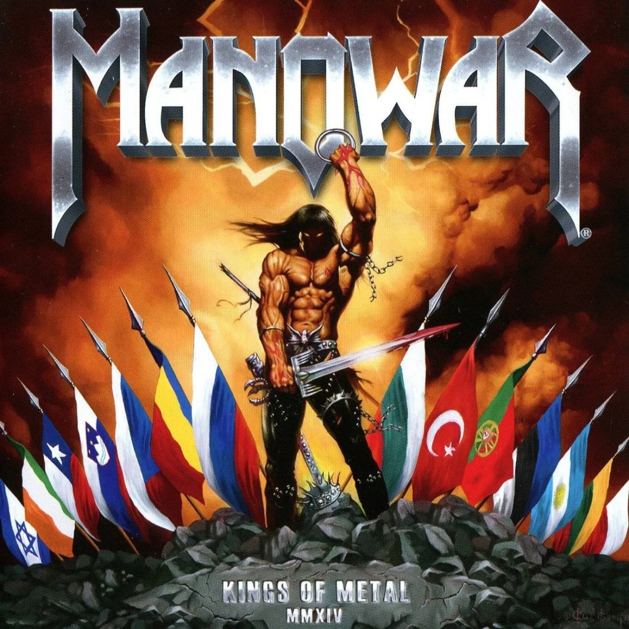 Manowar - [ 2014 ] - Kings Of Metal MMXIV - [ FLAC (Tracks + .cue) 16-Bit 44.1 kHz ]