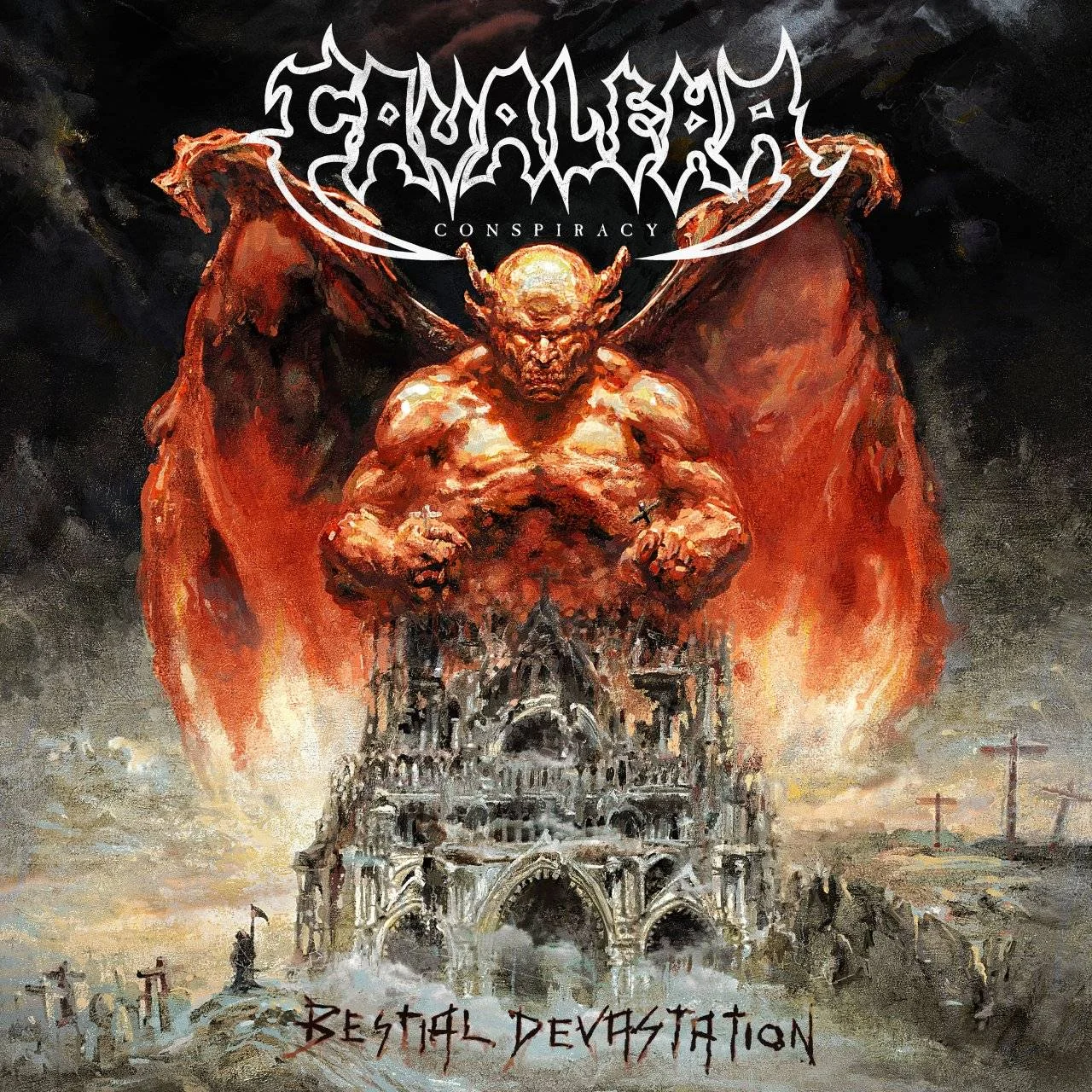 [ Hi-Res TR24 OF ] - Cavalera Conspiracy - [ 2023 ] - Bestial Devastation EP (Re-Recorded) - [ FLAC (Tracks) 24-Bit 48.0 kHz ]