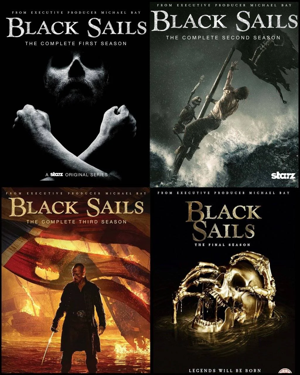 [MEGA] Black Sails Season 1-4 Complete BluRay 1080p x264 MKV | English Subbed