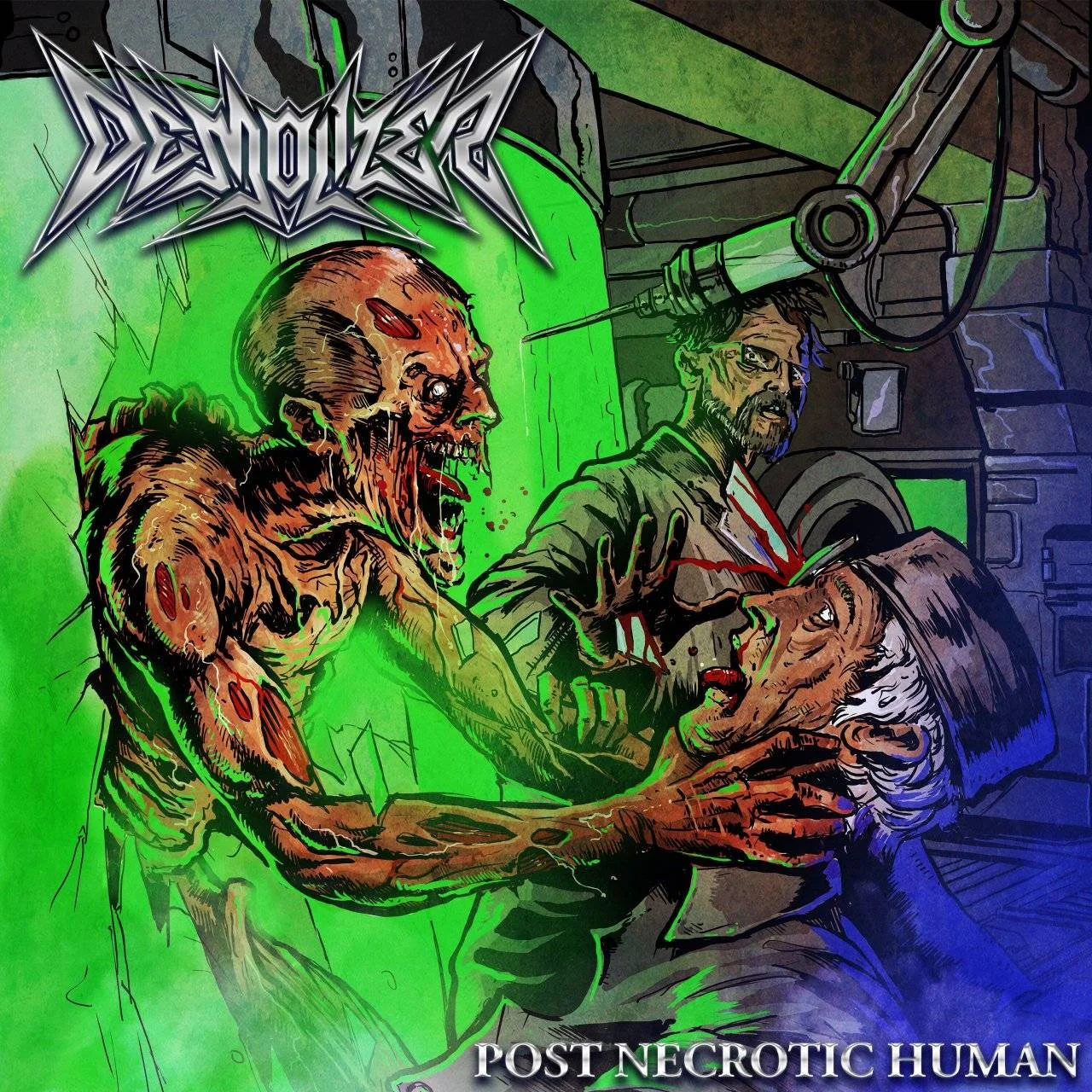 [ Hi-Res TR24 OF ] - Demolizer - [ 2023 ] - Post Necrotic Human - [ FLAC (Tracks) 24-Bit 44.1 kHz ]