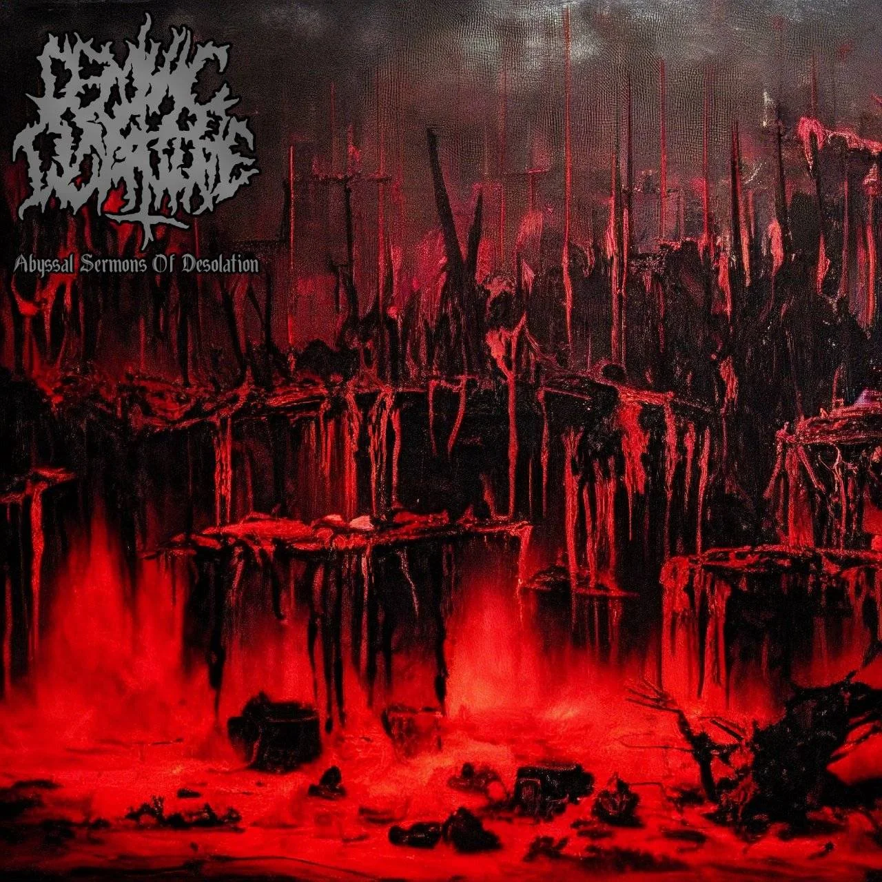 [ Hi-Res TR24 OF ] - Demonic Incarnate - [ 2023 ] - Abyssal Sermons Of Desolation (EP) - [ FLAC (Tracks) 24-Bit 44.1 kHz ]