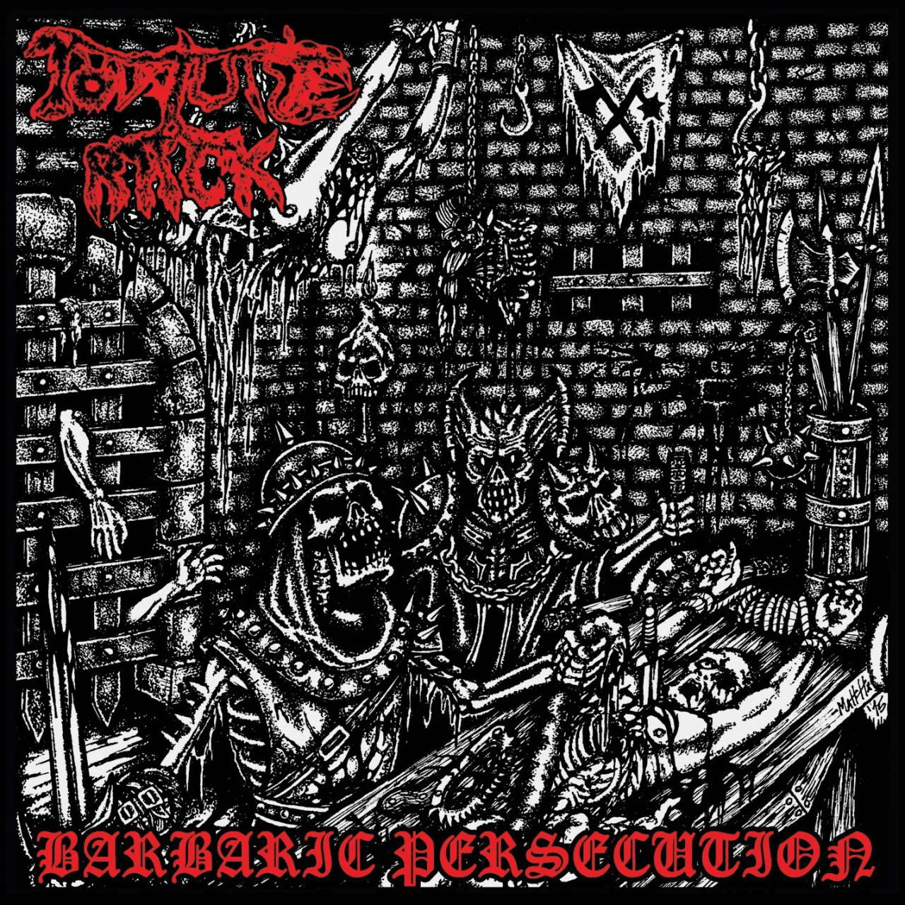 TORTURE RACK - [ 2015 ] - Barbaric Persecution - [ FLAC (Tracks) 16-Bit 44.1 kHz ] - [ Death Metal - USA (Portland, Oregon) ]