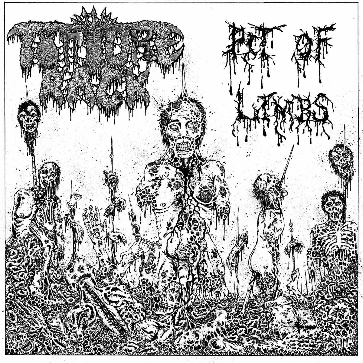 TORTURE RACK - [ 2021 ] - Pit Of Limbs (EP) - [ FLAC (Tracks) 16-Bit 44.1 kHz ] - [ Death Metal - USA (Portland, Oregon) ]