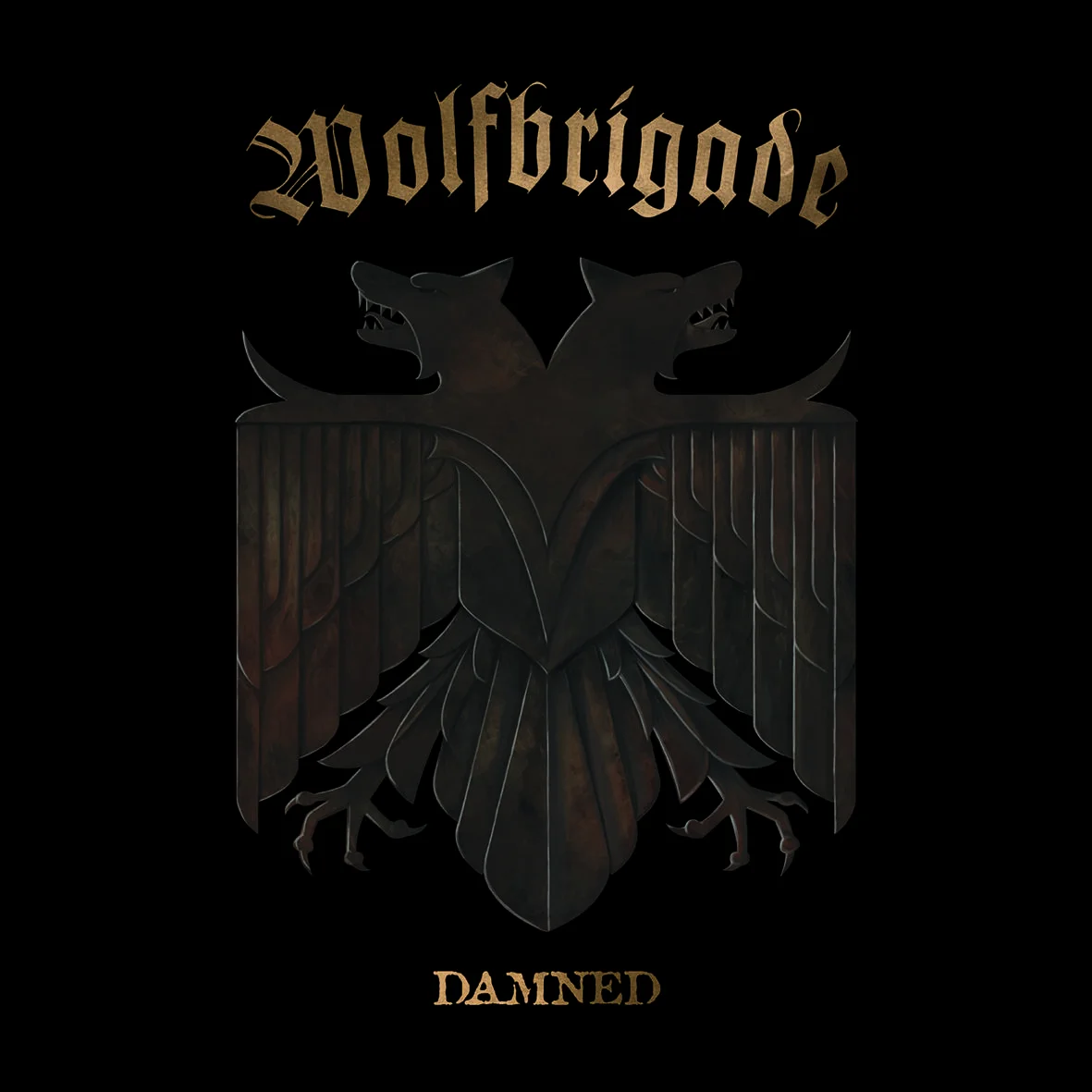 WOLFBRIGADE (WOLFPACK) - [ 2012 ] - Damned - [ FLAC (Tracks + .cue) 16-Bit 44.1 kHz ] + HD Scans & Artworks