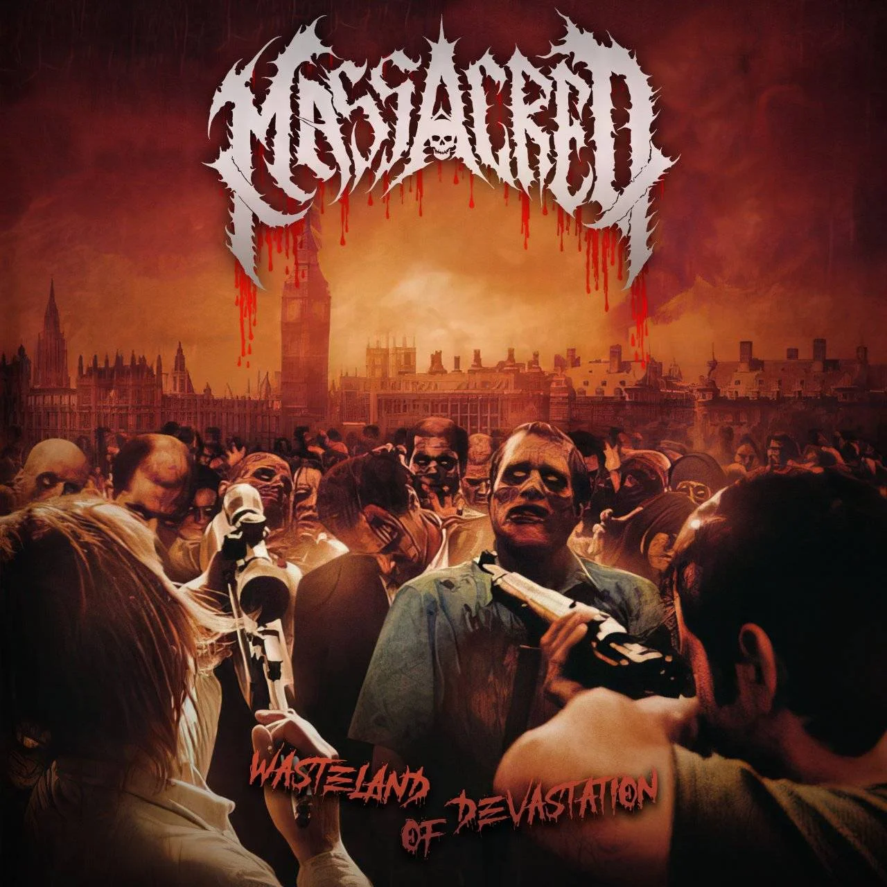 (Mega.nz) - MASSACRED - 2022 - Wasteland Of Devastation - [ Verified CBR MP3 320 Kbps ]