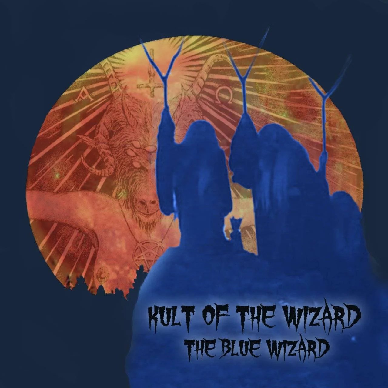 KULT OF THE WIZARD - [ 2014 ] - The Blue Wizard - [ FLAC 16-Bit 44.1 kHz ] ** Drone/Doom/Stoner/Stoner Doom/Heavy Blues - USA