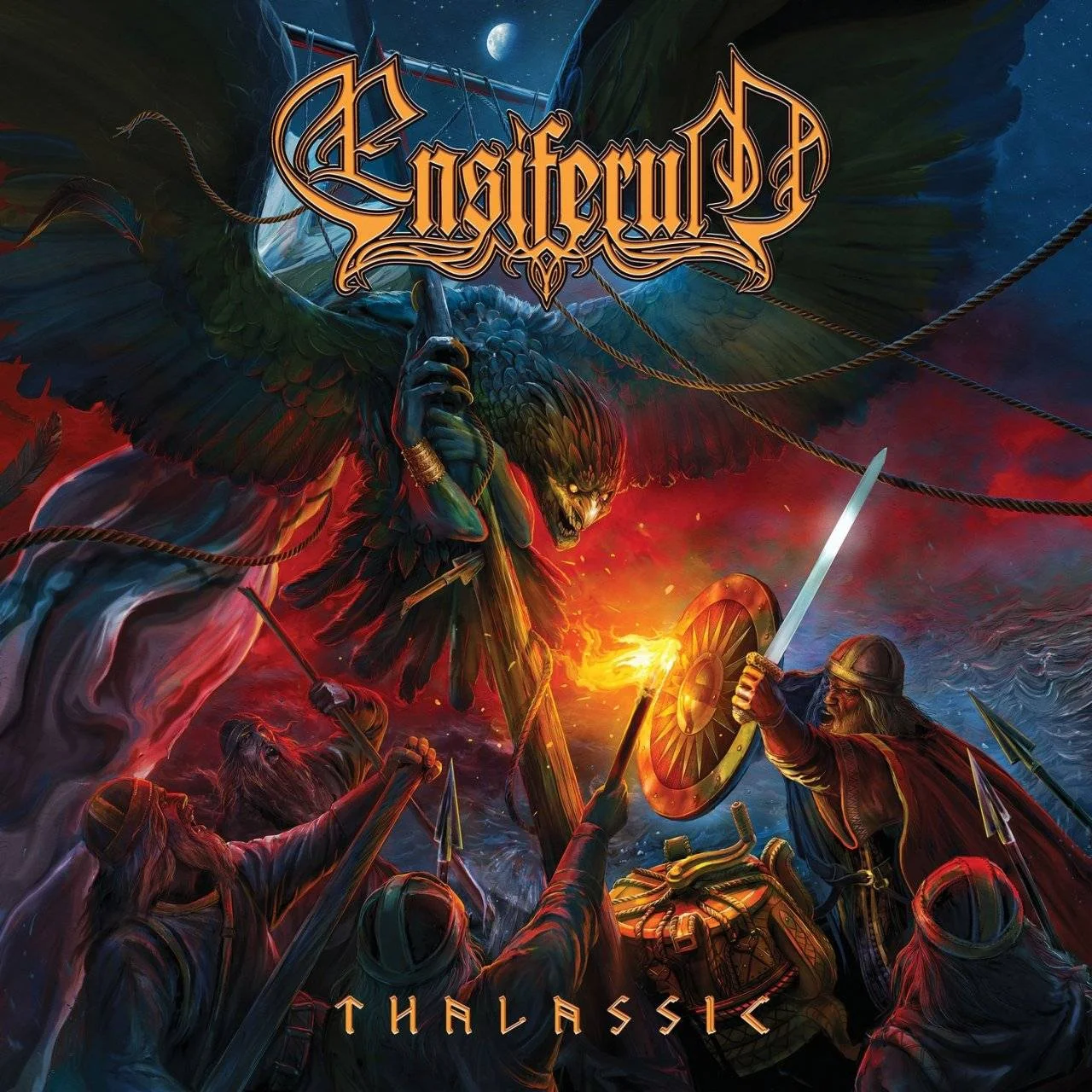 Ensiferum - [ 2020 ] - Thalassic - [ FLAC 16-Bit 44.1 kHz ] ** Epic Folk/Folk/Melodic Death/Epic Viking - Finland (Helsinki, Uusimaa)
