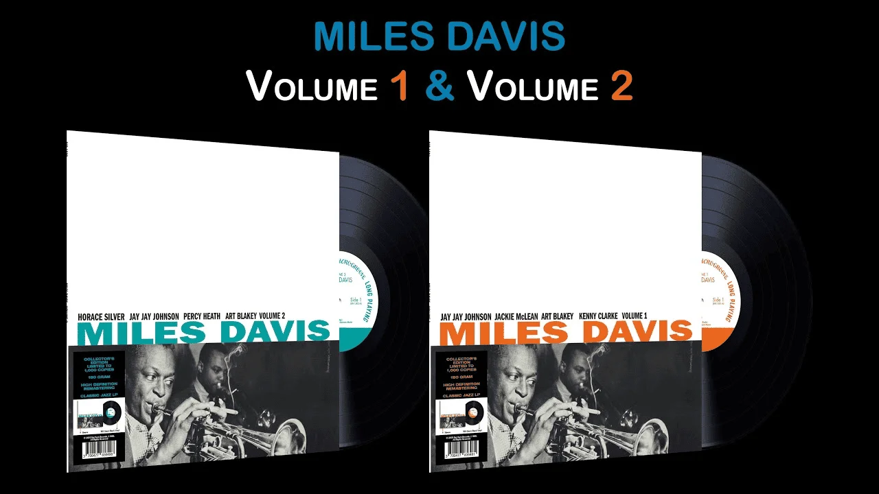 [ Hi-Res TR24 OF ] - MILES DAVIS - [ 1953 (2013) ] - Miles Davis - Volume 1 & 2 - [ FLAC 24-Bit 192.0 kHz ] + Album Booklet PDF