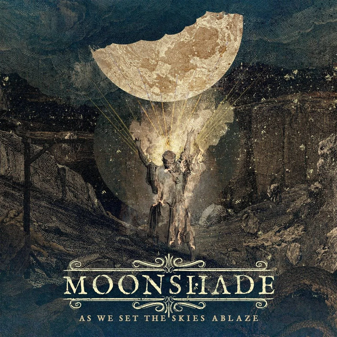 Moonshade - [ 2022 ] - As We Set The Skies Ablaze - [ FLAC 16-Bit 44.1 kHz ] ** Melodic Death Metal - Portugal (Porto, Porto)