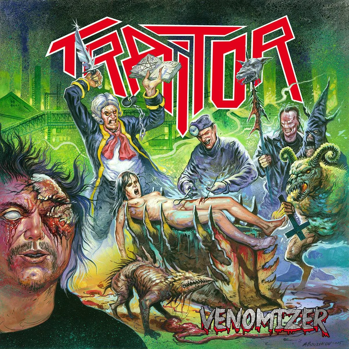 Traitor - [ 2015 ] - Venomizer - [ FLAC 16-Bit 44.1 kHz ] ** Thrash Metal - Germany (Balingen, Baden-Württemberg)