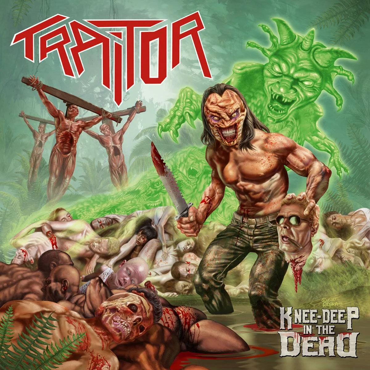 Traitor - [ 2018 ] - Knee - Deep In The Dead - [ FLAC 16-Bit 44.1 kHz ] ** Thrash Metal - Germany (Balingen, Baden-Württemberg)