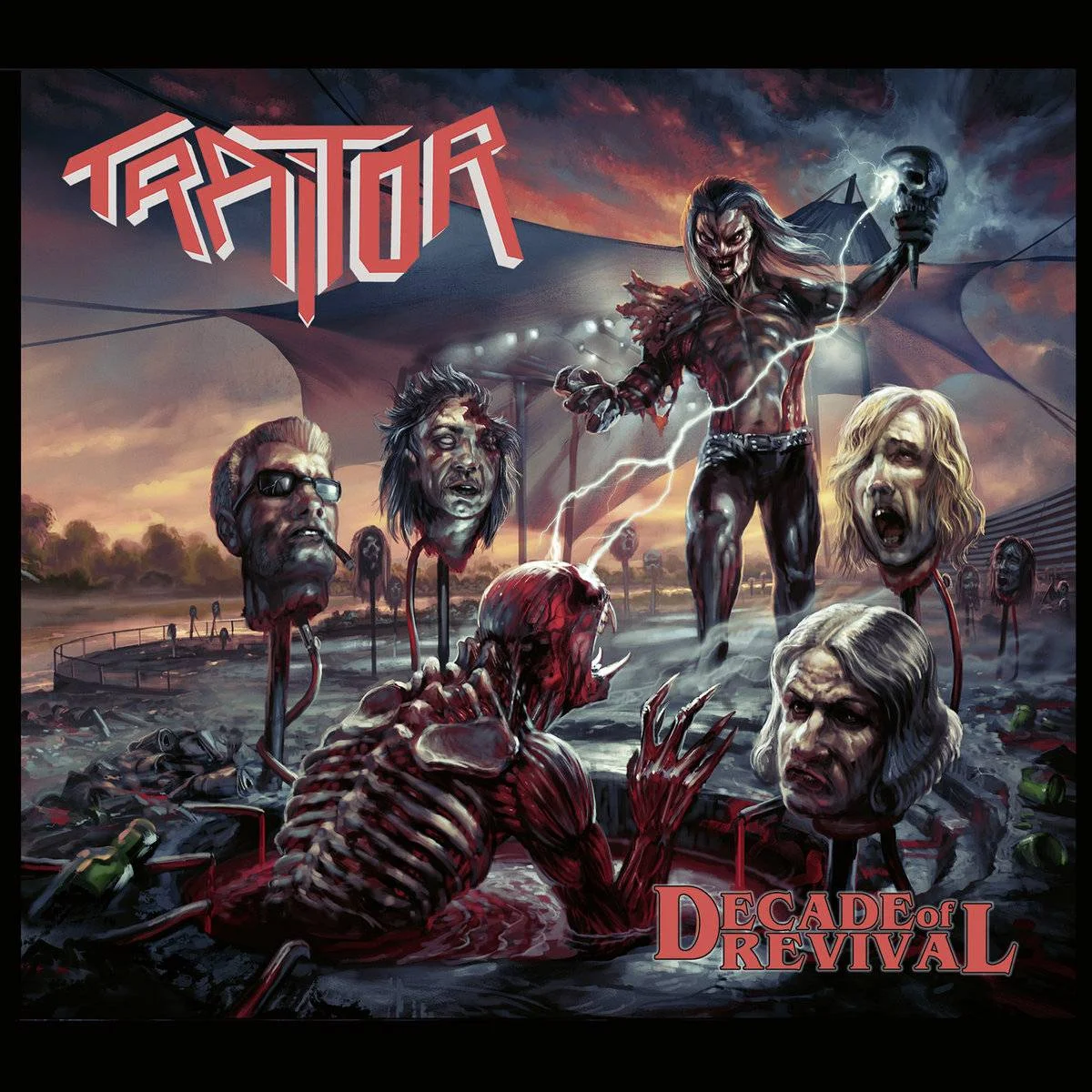Traitor - [ 2019 ] - Decade Of Revival - [ FLAC 16-Bit 44.1 kHz ] ** Thrash Metal - Germany (Balingen, Baden-Württemberg)