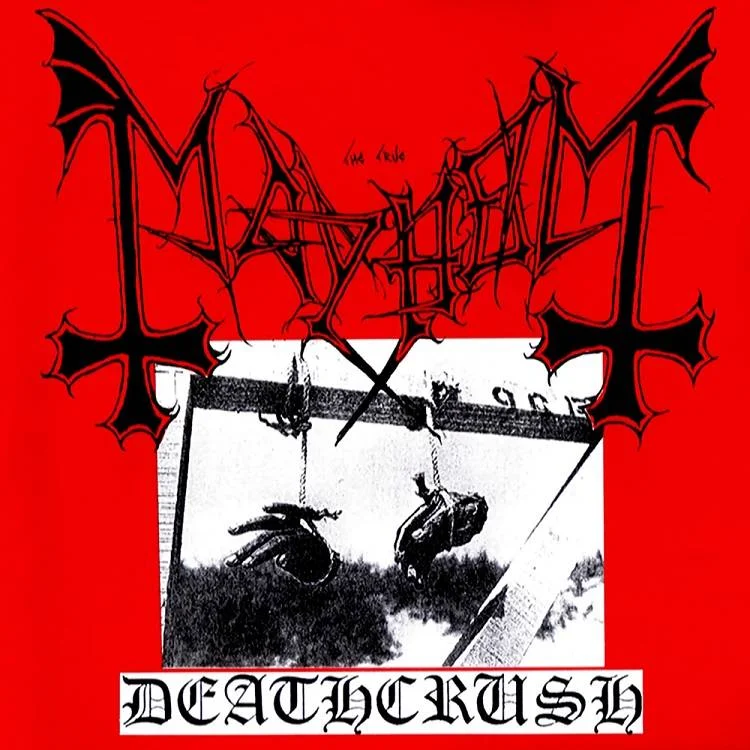 MAYHEM (a.k.a. The True MAYHEM) - [ 1987 ] - Deathcrush - [ FLAC 16-Bit 44.1 kHz ] ** Black Metal - Norway