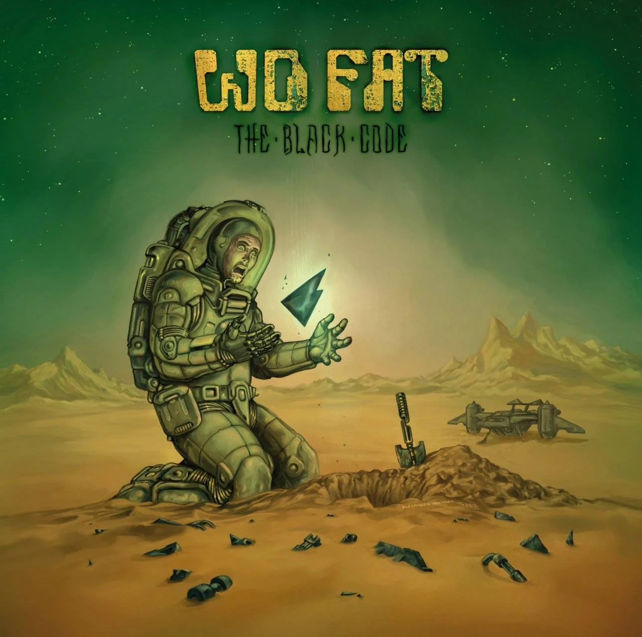 WO FAT - [ 2012 ] - The Black Code - [ FLAC 16-Bit 44.1 kHz ] ** Psychedelic Doom/Psychedelic Rock/Stoner Rock/Doom - USA
