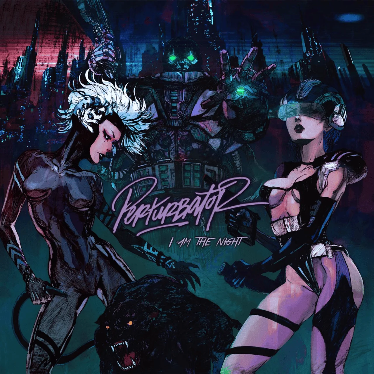 PERTURBATOR - [ 2012 ] - I Am The Night (Remastered, 2015) - [ FLAC 16-Bit 44.1 kHz ]