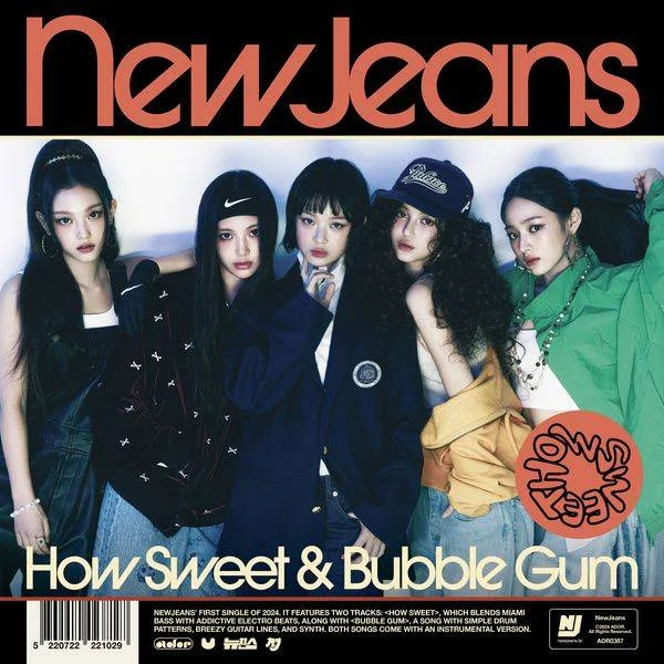 NewJeans  How Sweet [2024] - [  Genie - FLAC (Tracks) 24-Bit 44.1kHz (Hi-Res) & Tidal - Dolby Atmos E-AC-3 JOC ]