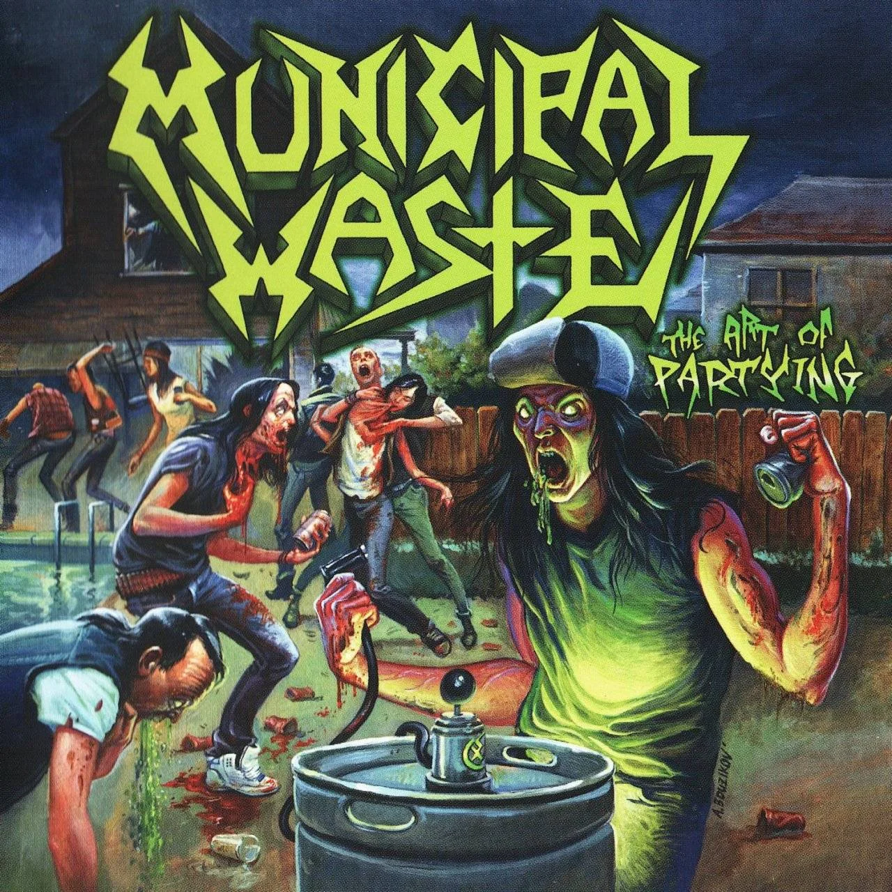 Municipal Waste - [ 2007 ] - The Art Of Partying - [ FLAC 16-Bit 44.1 kHz ] ** Thrash Metal/Crossover Thrash - USA (Richmond, ******ia)