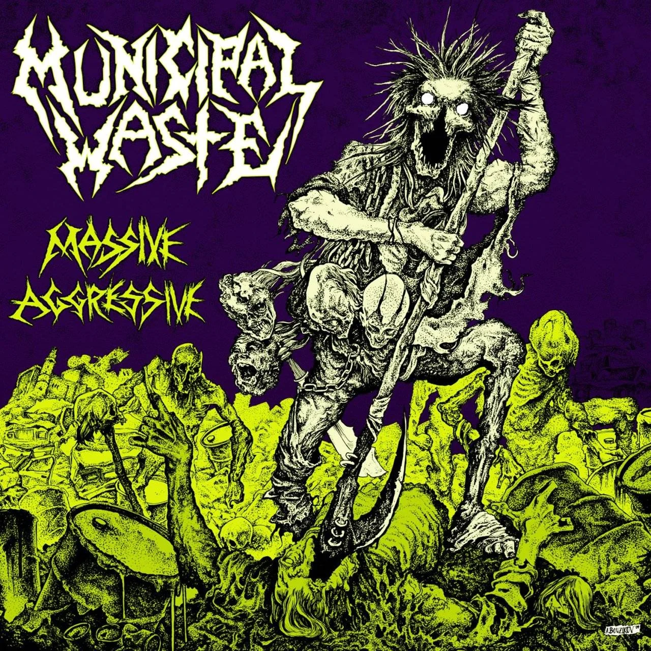 Municipal Waste - [ 2009 ] - Massive Aggressive - [ FLAC 16-Bit 44.1 kHz ] ** Thrash Metal/Crossover Thrash - USA (Richmond, ******ia)