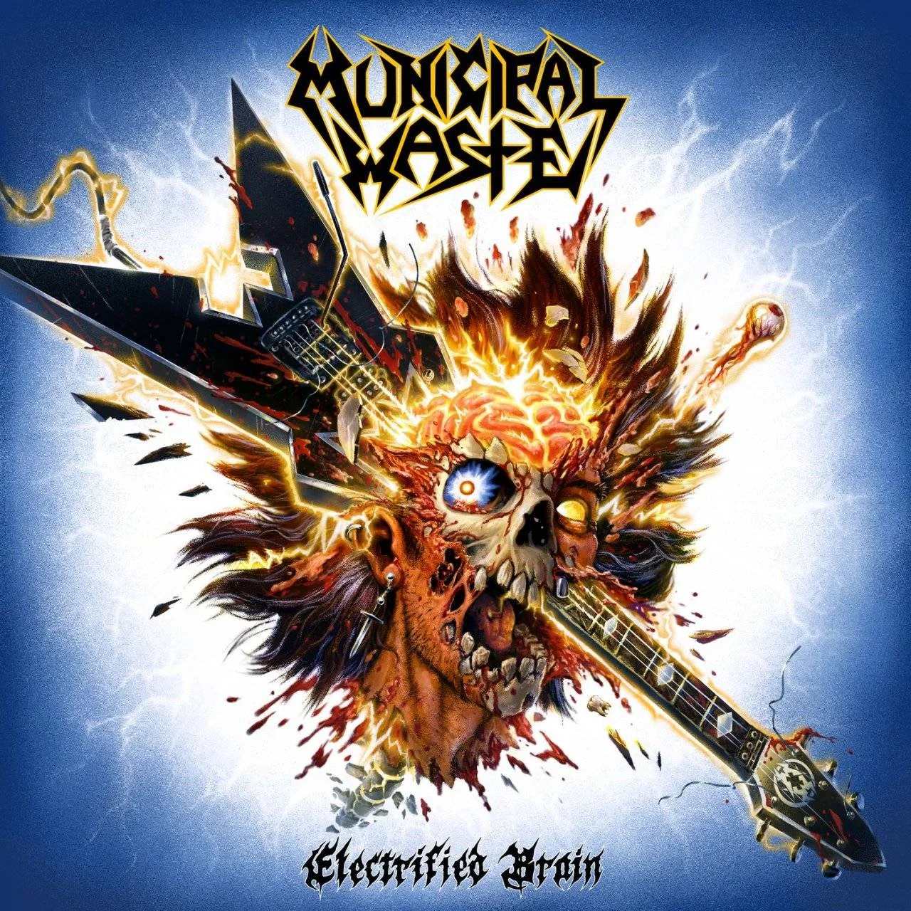 Municipal Waste - [ 2022 ] - Electrified Brain - [ FLAC 16-Bit 44.1 kHz ] ** Thrash Metal/Crossover Thrash - USA (Richmond, ******ia)