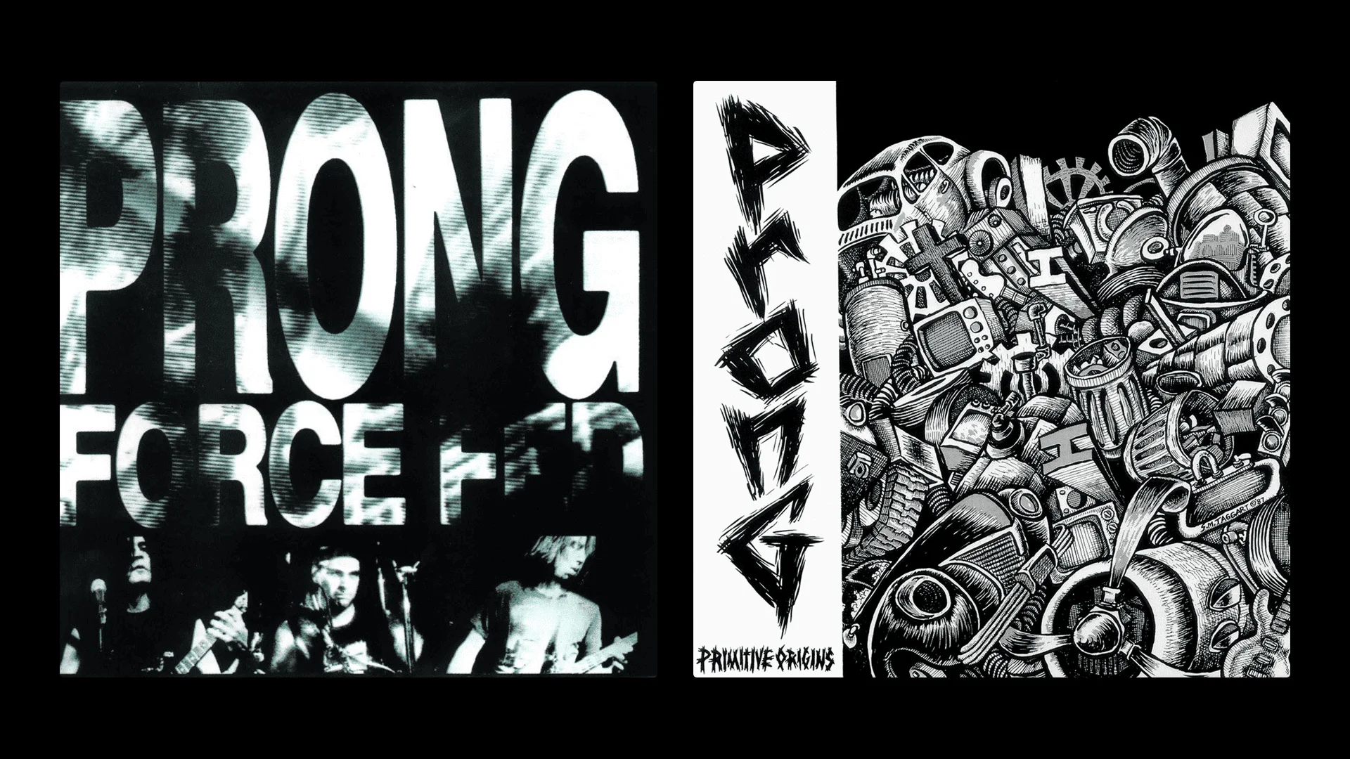 Prong - [ 1987 ] - Force Fed + Primitive Origins (EP) - [ FLAC 16-Bit 44.1 kHz ] ** Crossover Thrash/Thrash/Groove/Industrial - USA