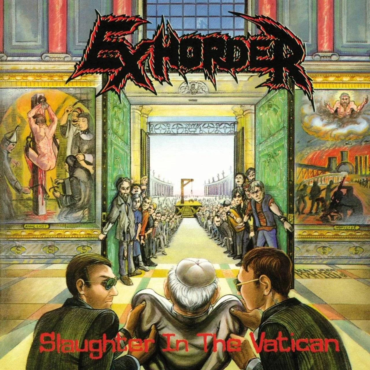 Exhorder - [ 1990 ] - Slaughter In The Vatican - [ FLAC 16-Bit 44.1 kHz ] ** Thrash Metal/Groove Metal - USA (New Orleans, Louisiana)