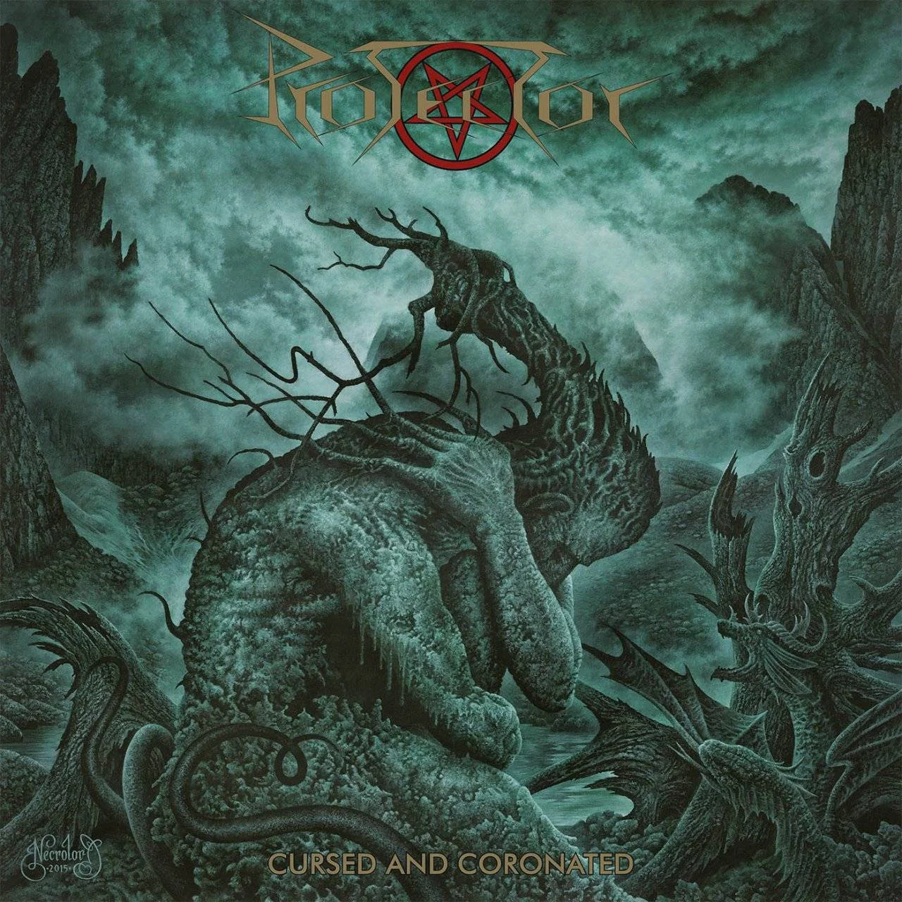 PROTECTOR - [ 2016 ] - Cursed And Coronated - [ FLAC 16-Bit 44.1 kHz ] ** Death/Thrash/Death Thrash - GER + HD CD Scans & Artworks