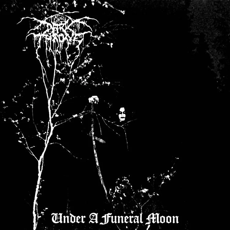 DARKTHRONE - [ 1993 ] - Under A Funeral Moon - [ FLAC 16-Bit 44.1 kHz ] ** Death (Early); Black (Mid); Black/Doom/Heavy/Speed (Later) - Norway