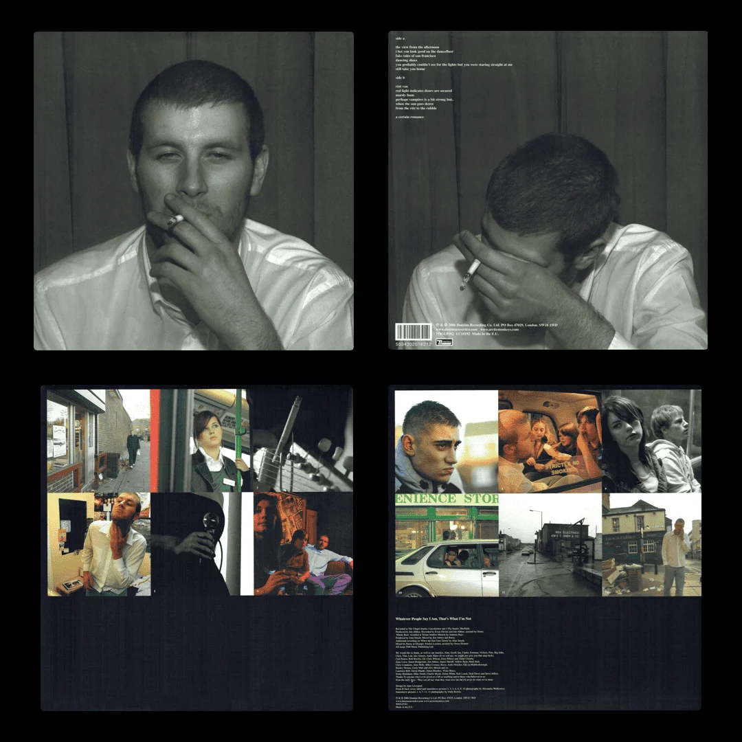 (Requested - 5/34) - Arctic Monkeys - LP/VINYL (Digitized, Hi-Res) - Arctic Monkeys - [ 2005 (2006) ] - Whatever People Say I Am, That's What I'm Not