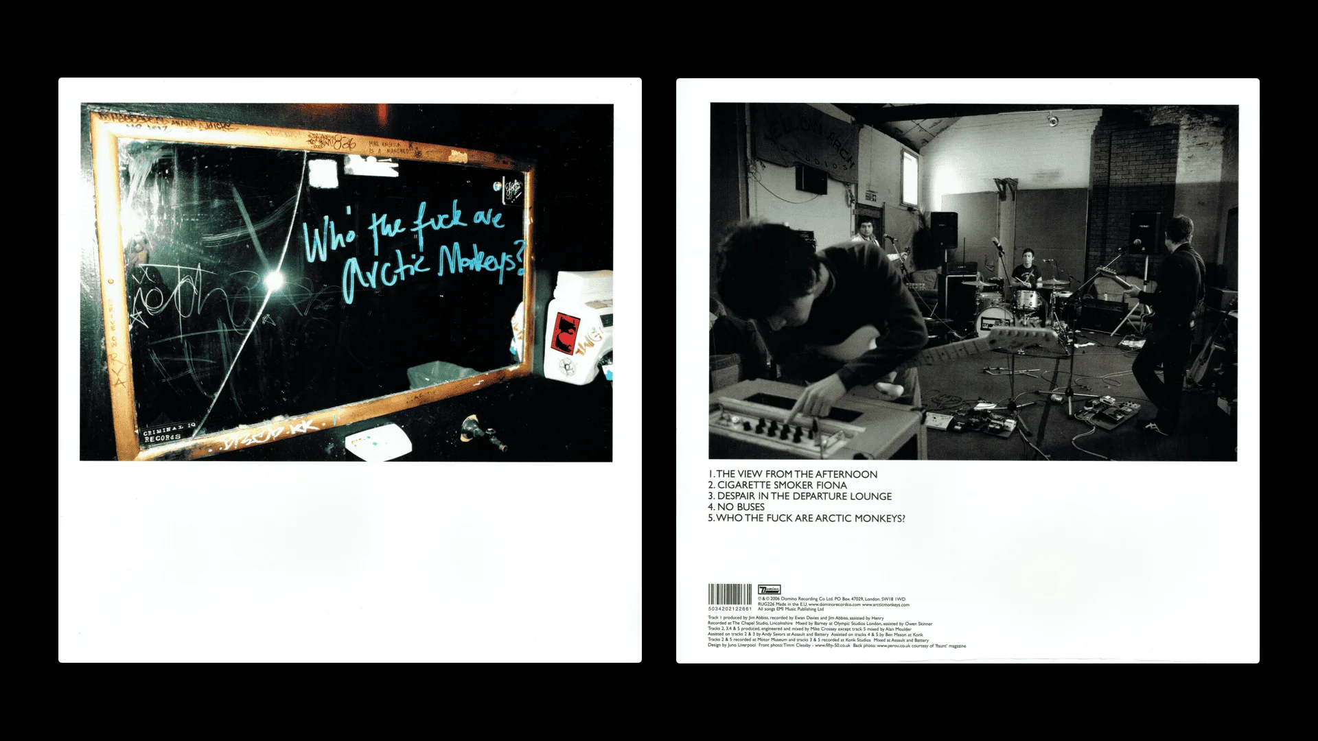 (Requested - 6/34) - Arctic Monkeys - LP/VINYL (Digitized, Hi-Res) - Arctic Monkeys - [ 2006 ] - Who The **** Are Arctic Monkeys?