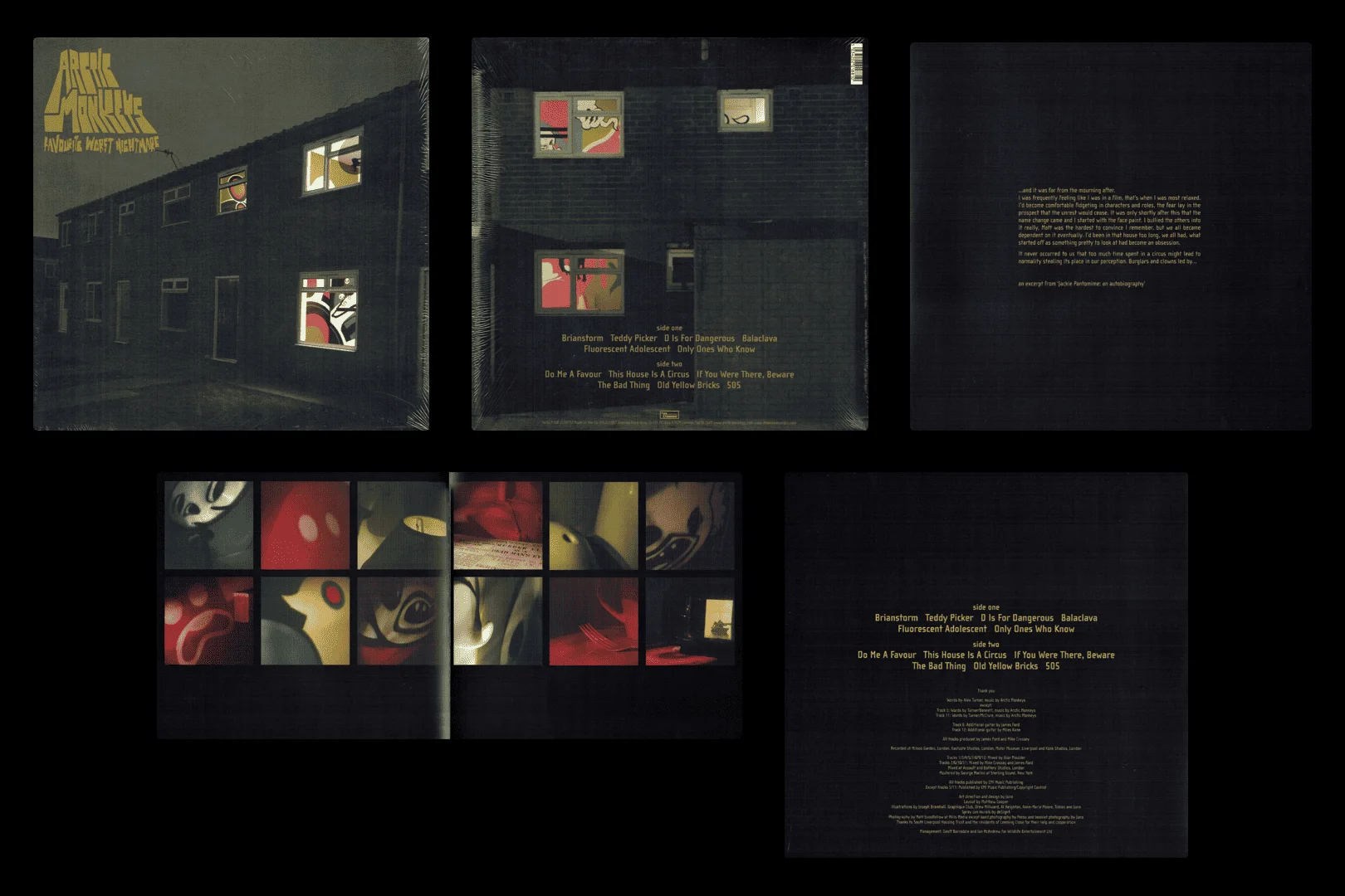 (Requested - 8/34) - Arctic Monkeys - LP/VINYL (Digitized, Hi-Res) - Arctic Monkeys - [ 2007 ] - Favourite Worst Nightmare