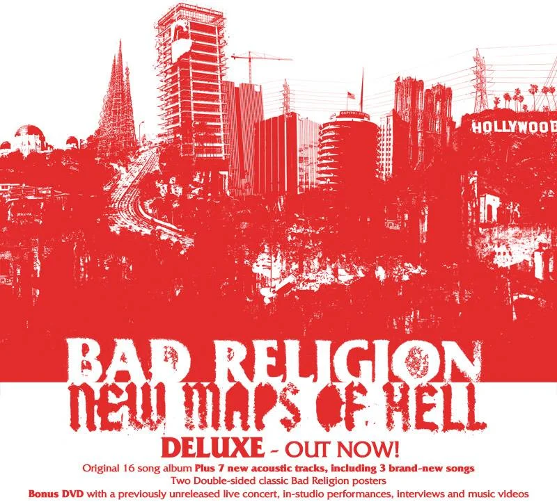 BAD RELIGION - [ 2007 (2008) ] - New Maps Of Hell (Deluxe Edition) - [ FLAC 16-Bit 44.1 kHz ] ** Punk Rock/Skate Punk/Melodic HC/HC Punk - U.S.A.