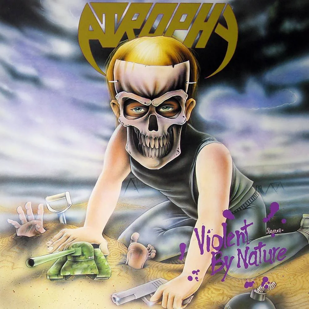 ATROPHY - [ 1990 ] - Violent By Nature - [ FLAC 16-Bit 44.1 kHz ] ** Thrash Metal - U.S.A. (Tucson, Arizona)