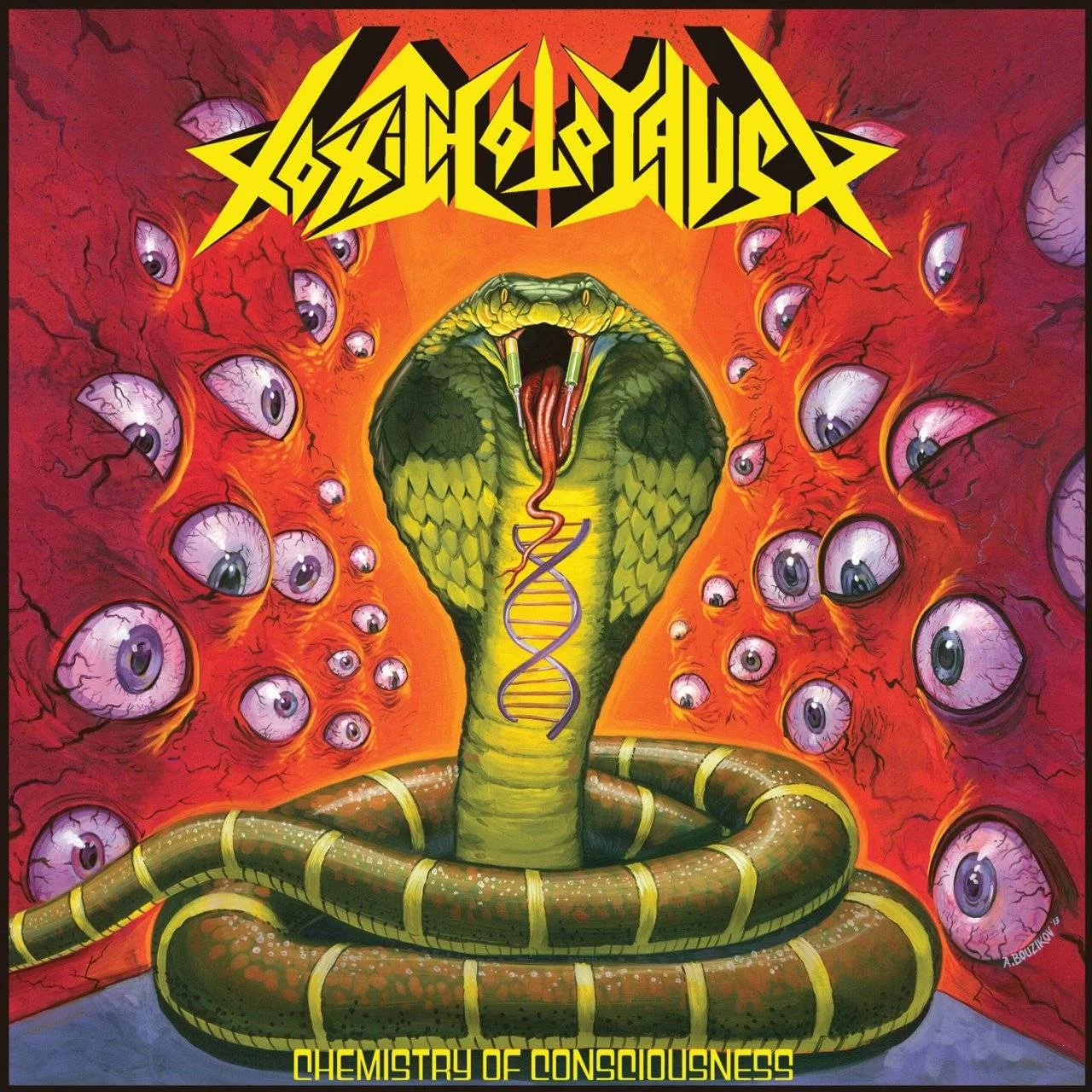 TOXIC HOLOCAUST - [ 2013 ] - Chemistry Of Consciousness - [ FLAC 16-Bit 44.1 kHz ] ** Thrash/Speed/Blackened Thrash/Blackened Speed - U.S.A.