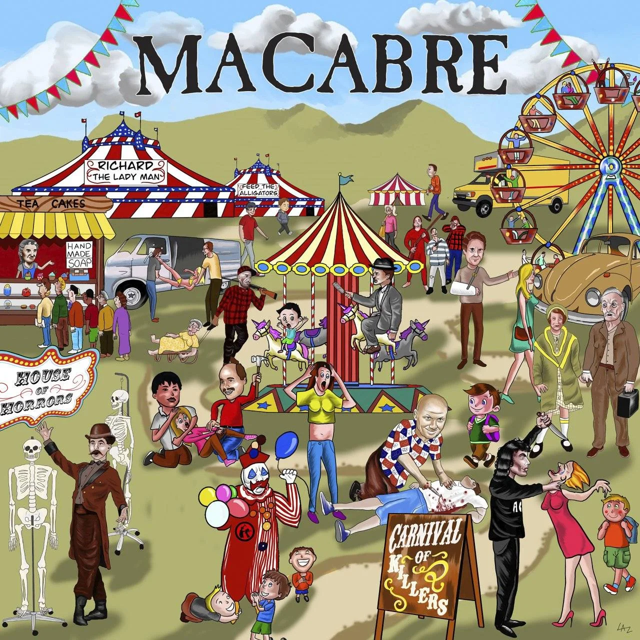 [ Hi-Res TR24 OF ] - MACABRE (Macabre Minstrels) - [ 2020 ] - Carnival Of Killers - [ FLAC 24-Bit 96.0 kHz ]
